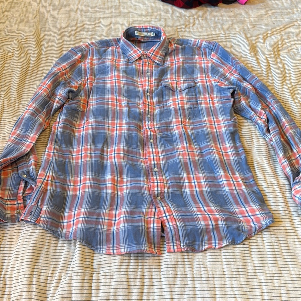 Criquet pearl snap size xl